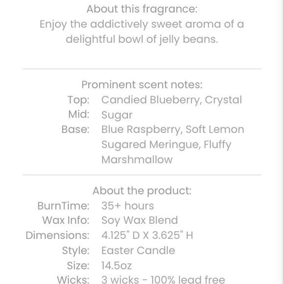 COPY - NEW three-wick candle from Goose Creek - Picture 4 of 4